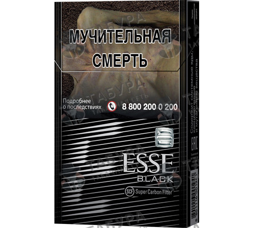 Сигареты Esse Black Сигареты Esse Black