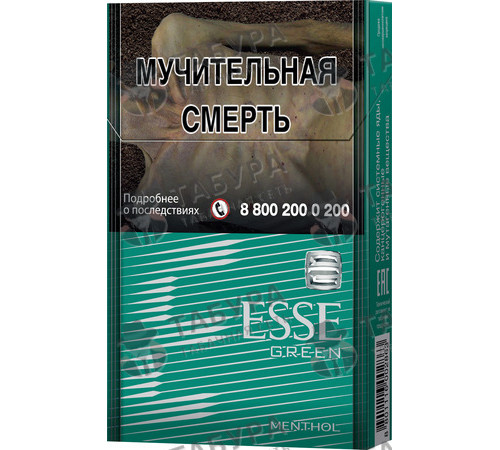Сигареты Esse Green Menthol Сигареты Esse Green Menthol
