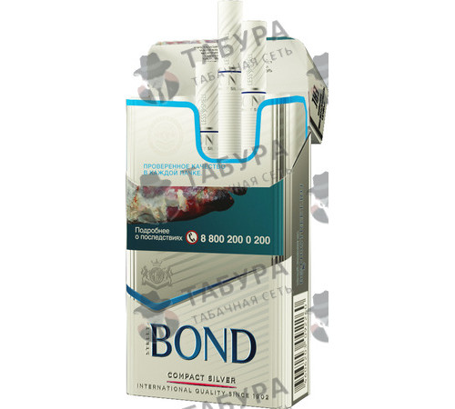 Сигареты Bond Street Compact Premium Silver Сигареты Bond Street Compact Premium Silver