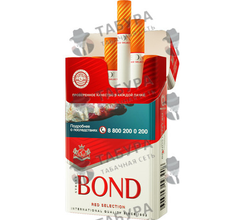 Сигареты Bond Street Red Selection Сигареты Bond Street Red Selection