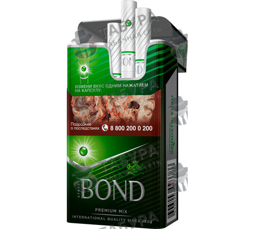Сигареты Bond Street Compact Premium Mix Green Сигареты Bond Street Compact Premium Mix Green