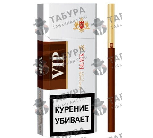 Сигареты Vip Black Slims Сигареты Vip Black Slims