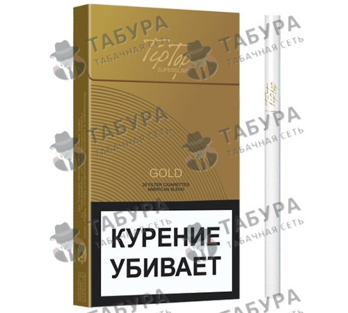 Сигареты Tip Top Gold Super Slim Сигареты Tip Top Gold Super Slim