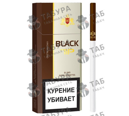 Сигареты Black Tip Slims Сигареты Black Tip Slims