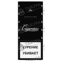 Cigaronne Super Slims Black
