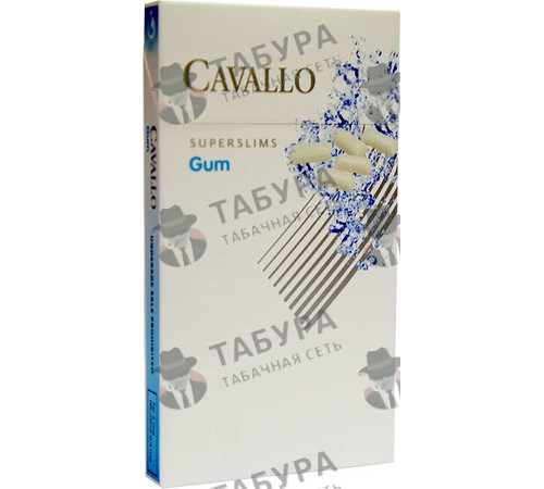 Сигареты Cavallo Super Slim Gum Сигареты Cavallo Super Slim Gum