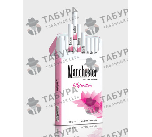 Сигареты Manchester Superslims Pink Сигареты Manchester Superslims Pink