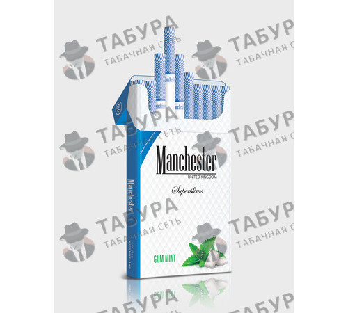 Сигареты Manchester Gum Mint Сигареты Manchester Gum Mint