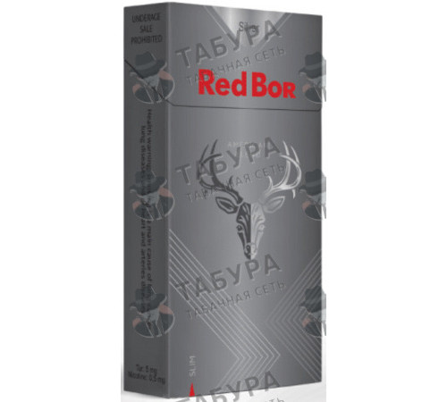 Сигареты Red Bor Silver Slim Сигареты Red Bor Silver Slim