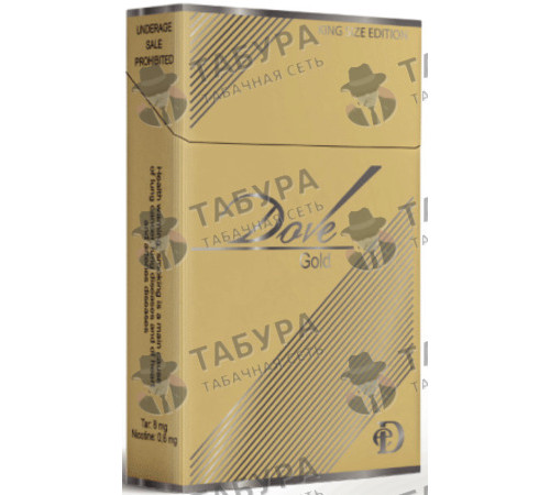 Сигареты Dove Gold King Size Edition Сигареты Dove Gold King Size Edition