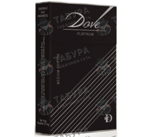 Сигареты Dove Platinum Medium Edition Сигареты Dove Platinum Medium Edition