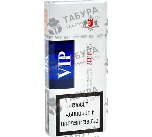Сигареты Vip Blue V3 Slims Сигареты Vip Blue V3 Slims