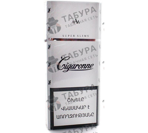 Сигареты Cigaronne Super Slims Сигареты Cigaronne Super Slims