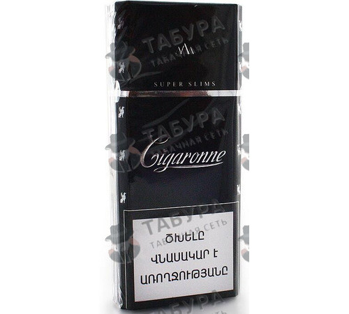 Сигареты Cigaronne Super Slims Сигареты Cigaronne Super Slims